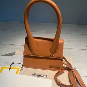 Authentic Jacquemus Le Chiquito leather bag
